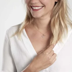 Histoire d'Or Pendentif Ademe Or Jaune Oxyde De Zirconium