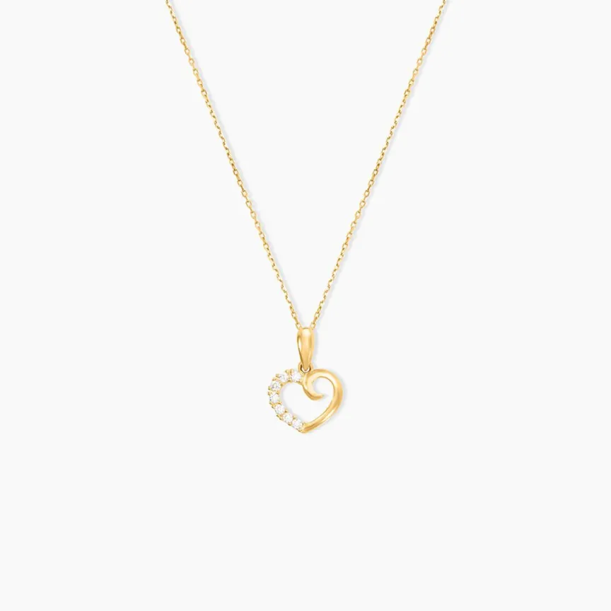 Pendentif Aereda Or Jaune Oxyde De Zirconium-Histoire d'Or New