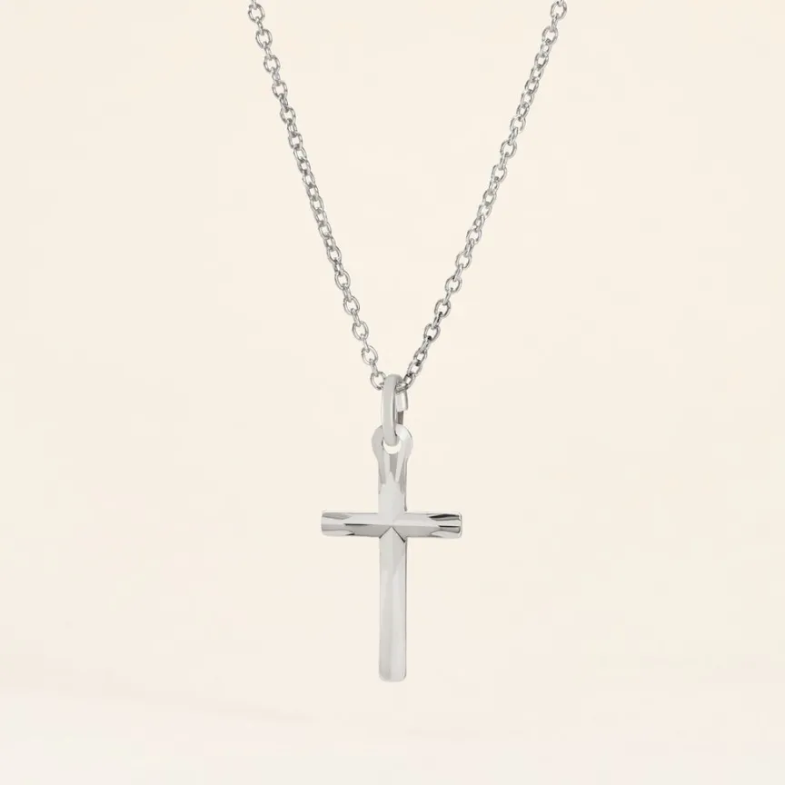 Pendentif Aisse Argent Blanc-Histoire d'Or New