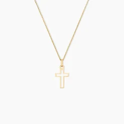 Histoire d'Or Pendentif Alyssa Croix Or Jaune