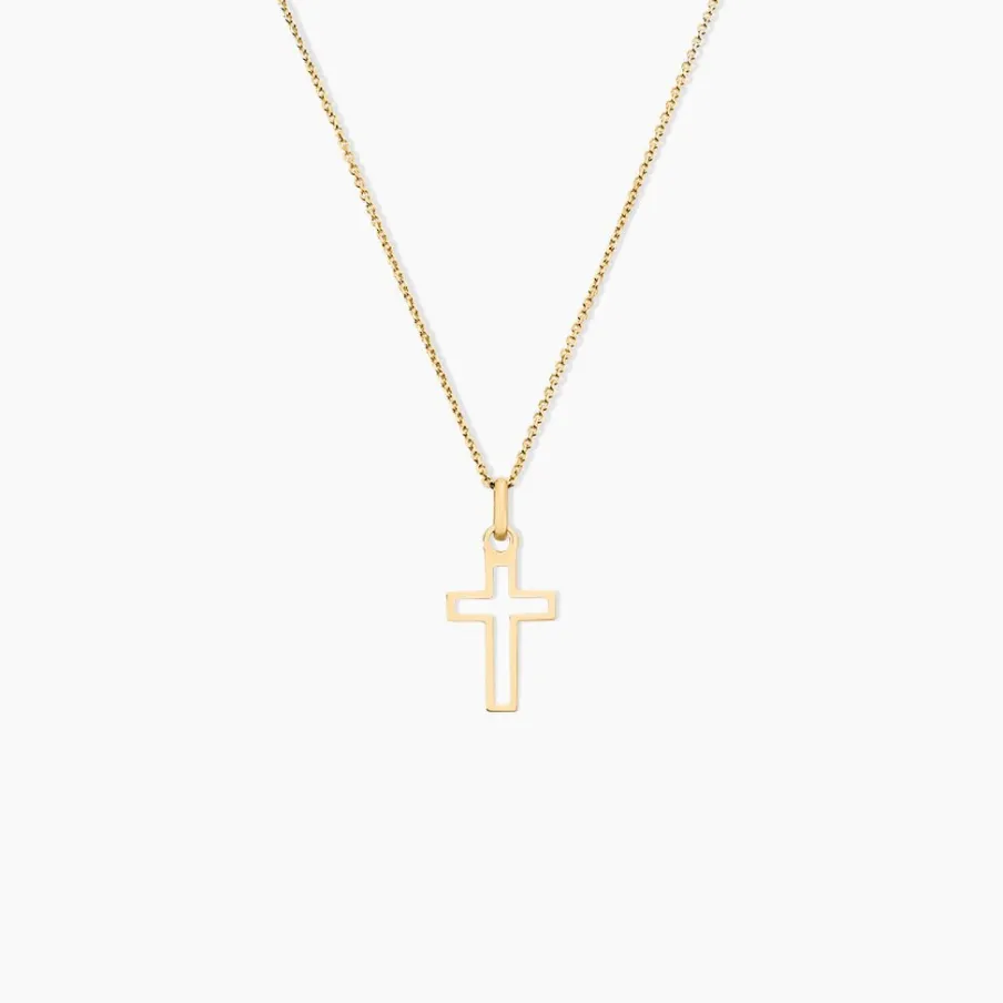 Histoire d'Or Pendentif Alyssa Croix Or Jaune