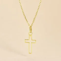 Histoire d'Or Pendentif Alyssa Croix Or Jaune