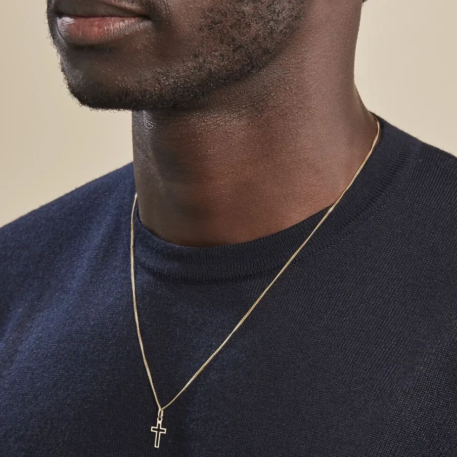 Histoire d'Or Pendentif Alyssa Croix Or Jaune