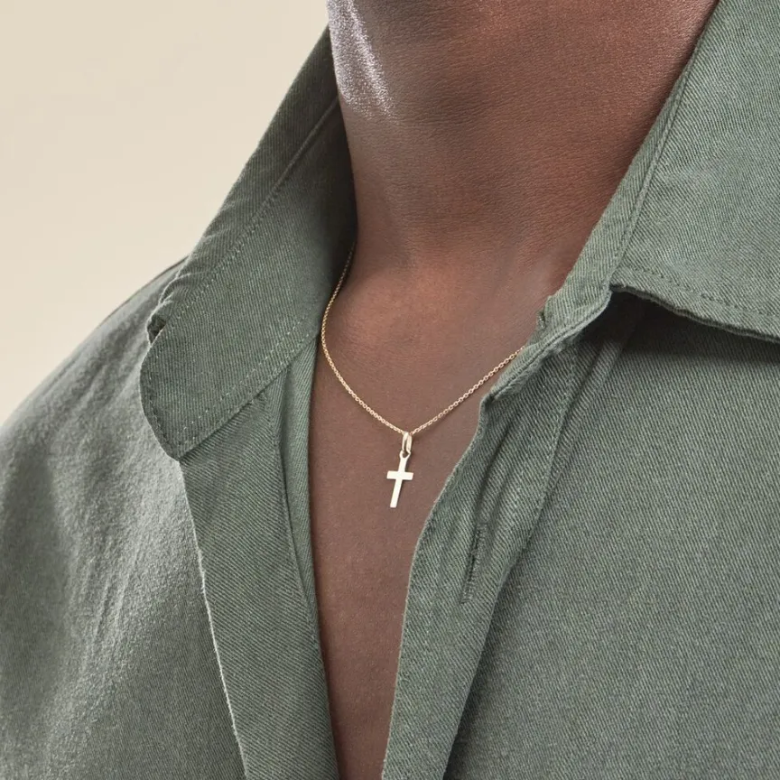 Pendentif Alyssa Croix Or Jaune-Histoire d'Or Discount