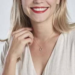 Pendentif Amaiur Or Tricolore Oxydes De Zirconium-Histoire d'Or Hot