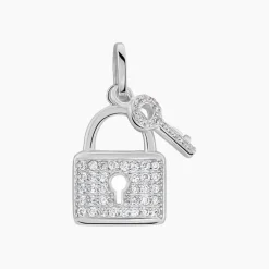 Pendentif Amelot Argent Blanc Oxyde De Zirconium-Histoire d'Or Clearance