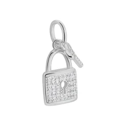Pendentif Amelot Argent Blanc Oxyde De Zirconium-Histoire d'Or Clearance