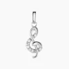 Histoire d'Or Pendentif Amelot Argent Blanc Oxyde De Zirconium