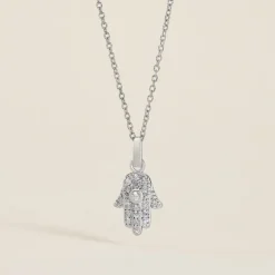 Pendentif Amelot Argent Blanc Oxyde De Zirconium-Histoire d'Or Clearance