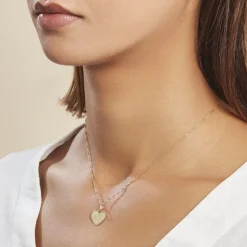 Pendentif Ange Coeur Or Jaune-Histoire d'Or Best