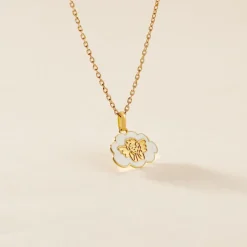 Histoire d'Or Pendentif Ange Nuage Or Jaune