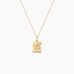 Pendentif Ange Parchemin-Histoire d'Or