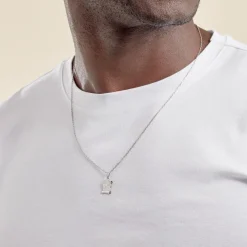 Histoire d'Or Pendentif Ange Parchemin Or Blanc