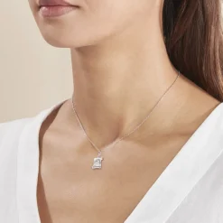 Histoire d'Or Pendentif Ange Parchemin Or Blanc