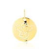Histoire d'Or Pendentif Ange Rond Or Jaune