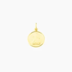 Pendentif Ange Rond Or Jaune-Histoire d'Or Online