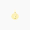 Histoire d'Or Pendentif Ange Rond Or Jaune