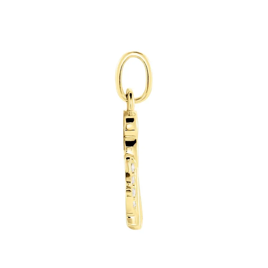 Pendentif Angel32 Or Jaune Oxyde De Zirconium-Histoire d'Or Best