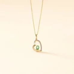 Pendentif Arduinna Or Jaune Emeraude-Histoire d'Or Hot