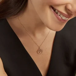 Histoire d'Or Pendentif Arethusa Or Jaune Diamant