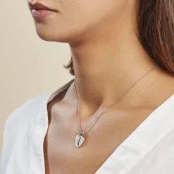 Pendentif Axelia Argent Blanc-Histoire d'Or