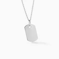 Histoire d'Or Pendentif Aymerik Argent Blanc