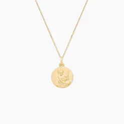 Pendentif Baptiste Or Jaune-Histoire d'Or Sale