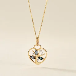 Pendentif Baylee Or Jaune Topaze Oxyde De Zirconium-Histoire d'Or Clearance