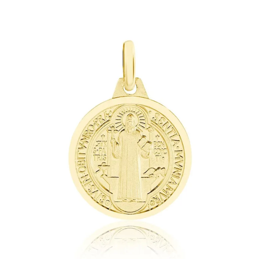 Pendentif Benoit Or Jaune-Histoire d'Or Sale