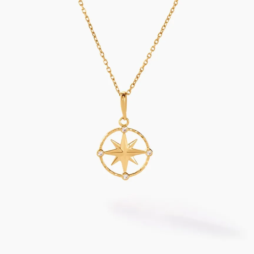 Pendentif Bethania Or Jaune Oxyde De Zirconium-Histoire d'Or