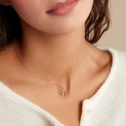 Pendentif Bethania Or Jaune Oxyde De Zirconium-Histoire d'Or