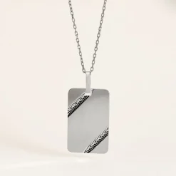 Pendentif Ceren Argent Blanc-Histoire d'Or Hot