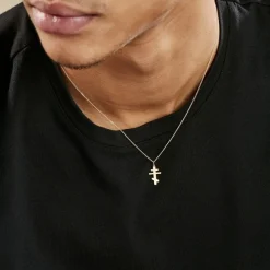 Histoire d'Or Pendentif Cobeia Orthodoxe Or Jaune