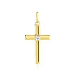 Histoire d'Or Pendentif Cornell Or Jaune Oxyde De Zirconium