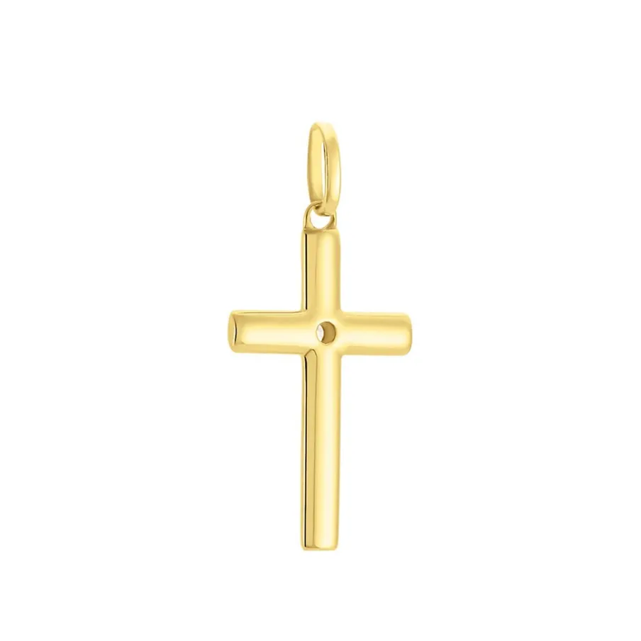 Histoire d'Or Pendentif Cornell Or Jaune Oxyde De Zirconium