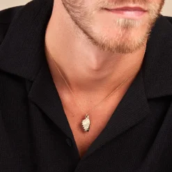 Pendentif Corsica Plaque Or Jaune-Histoire d'Or Outlet