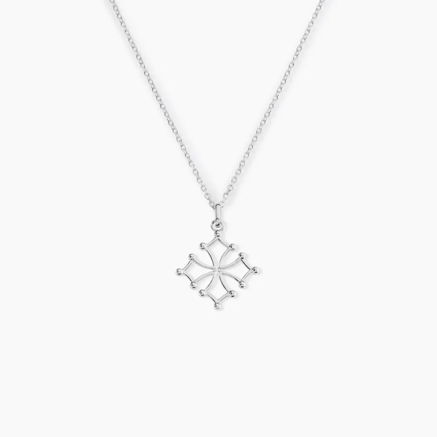 Pendentif Dajo Argent Blanc-Histoire d'Or Online