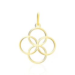 Histoire d'Or Pendentif Dalia Rosace Or Jaune