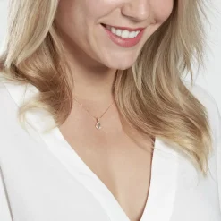 Histoire d'Or Pendentif Desiderius Or Jaune Topaze Oxydes De Zirconium