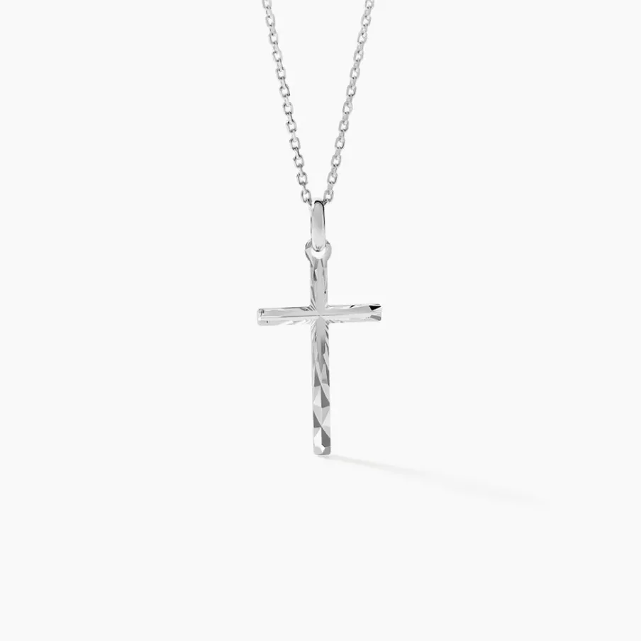 Histoire d'Or Pendentif Desilia Ciselée Argent Blanc