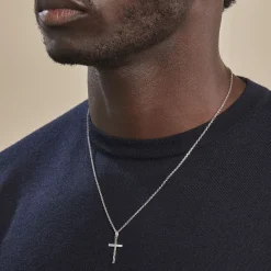 Histoire d'Or Pendentif Desilia Ciselée Argent Blanc