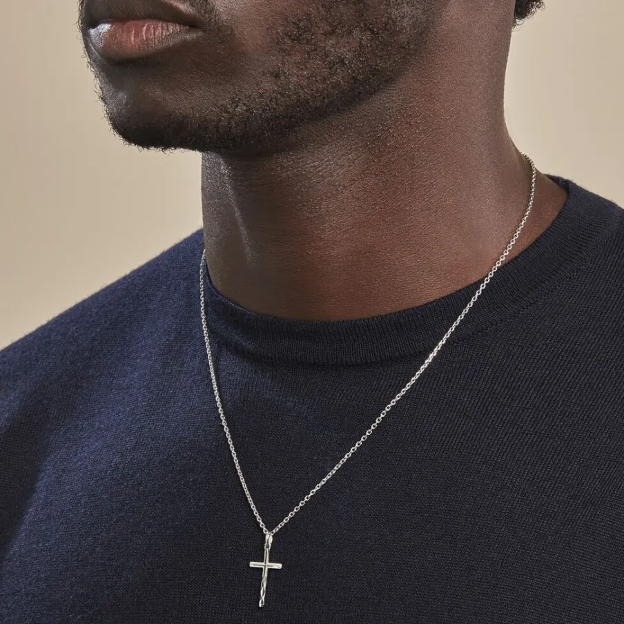 Histoire d'Or Pendentif Desilia Ciselée Argent Blanc