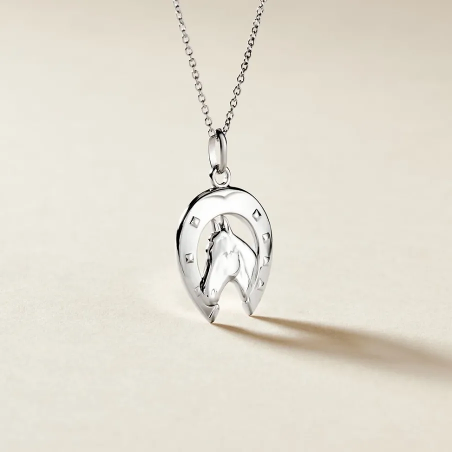 Histoire d'Or Pendentif Dua Argent Blanc