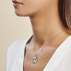 Histoire d'Or Pendentif Dua Argent Blanc