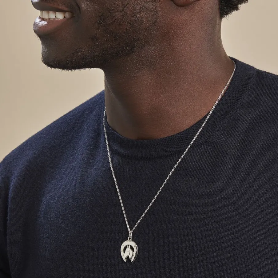 Histoire d'Or Pendentif Dua Argent Blanc