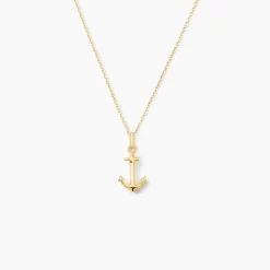 Histoire d'Or Pendentif Edouarda Ancre Or Jaune