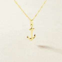 Histoire d'Or Pendentif Edouarda Ancre Or Jaune