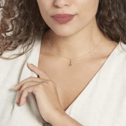 Histoire d'Or Pendentif Edouarda Ancre Or Jaune