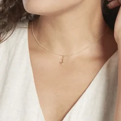 Histoire d'Or Pendentif Edouarda Ancre Or Jaune