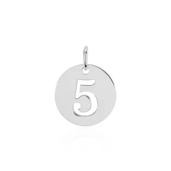 Histoire d'Or Pendentif Efiso Argent Blanc